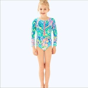Lilly Pulitzer Small Girl One piece swimming suit